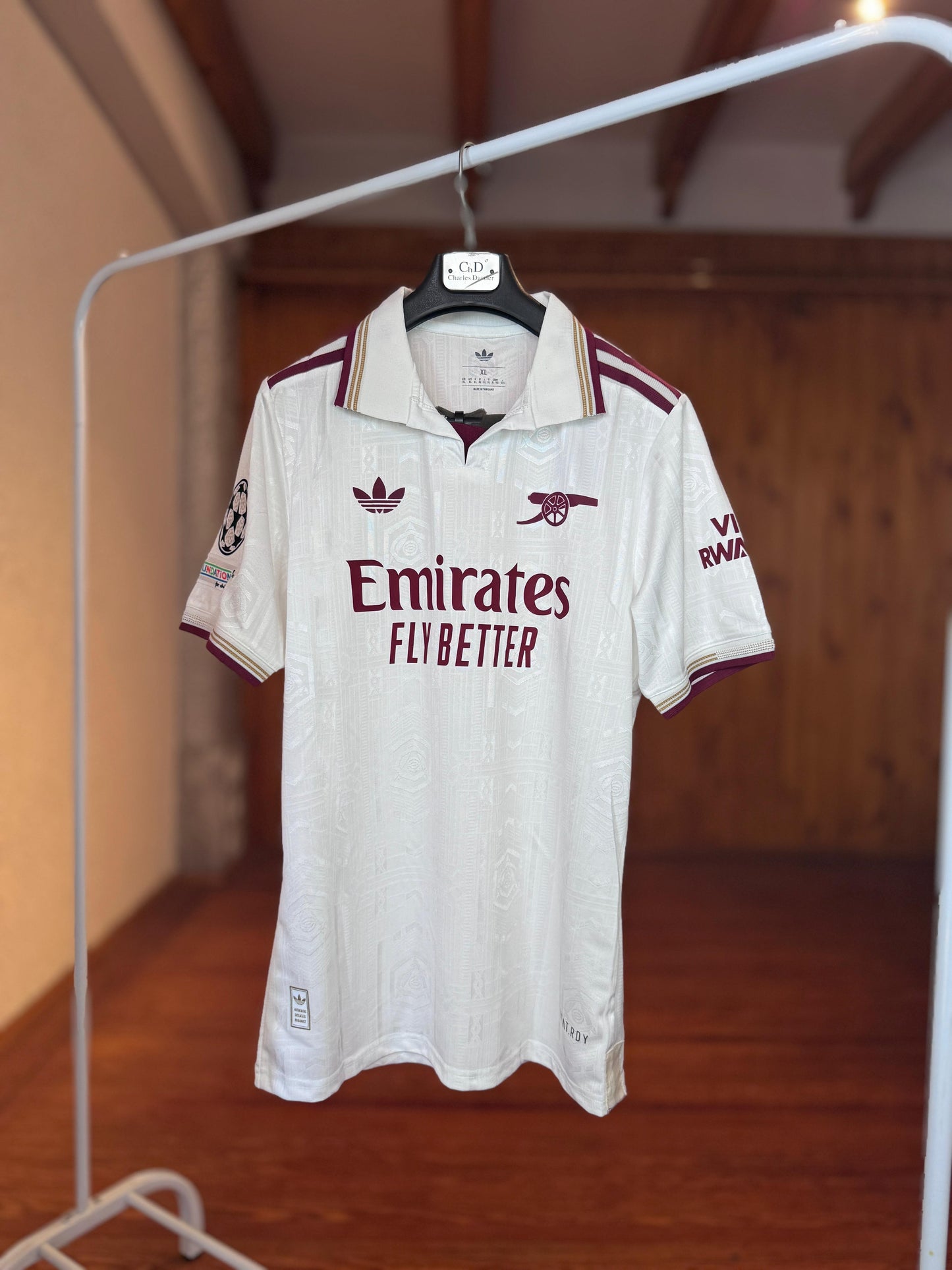 Camiseta Adidas Arsenal Tercera Equipación 2025/26 (Encargue)