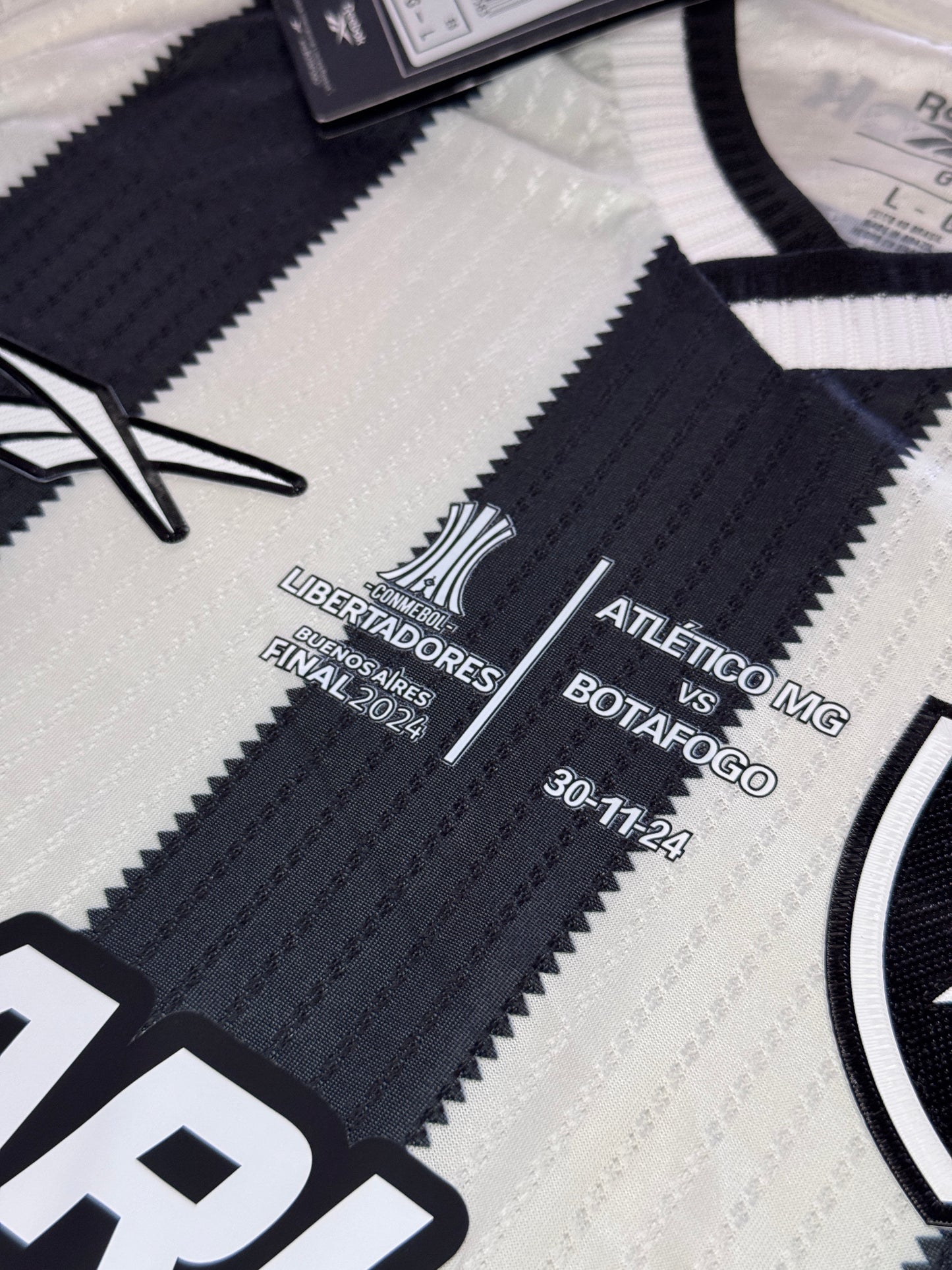 Camiseta Reebok Botafogo Titular Final Libertadores 2024