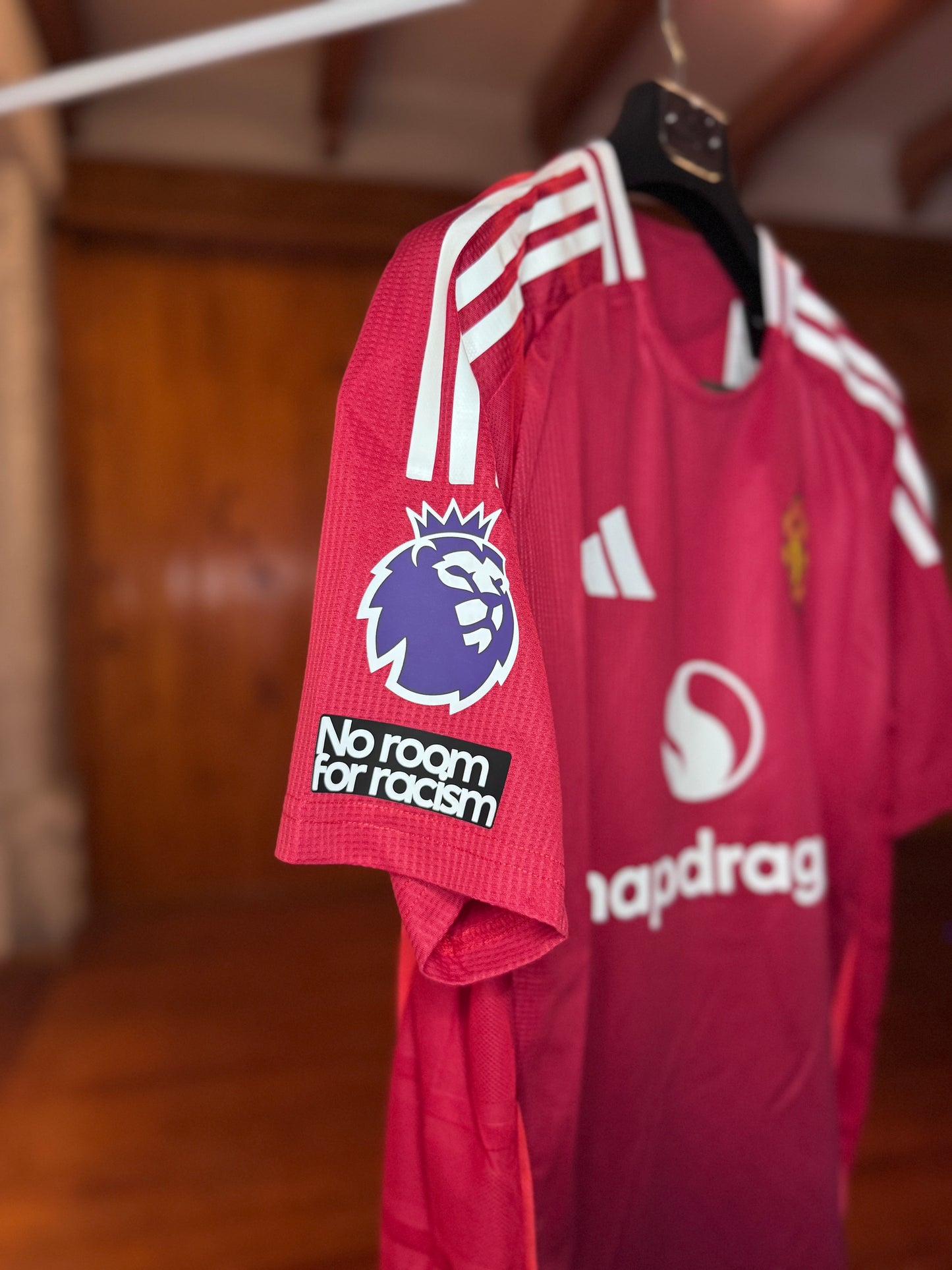 Camiseta Adidas Manchester United Titular 2024/25 (Encargue)