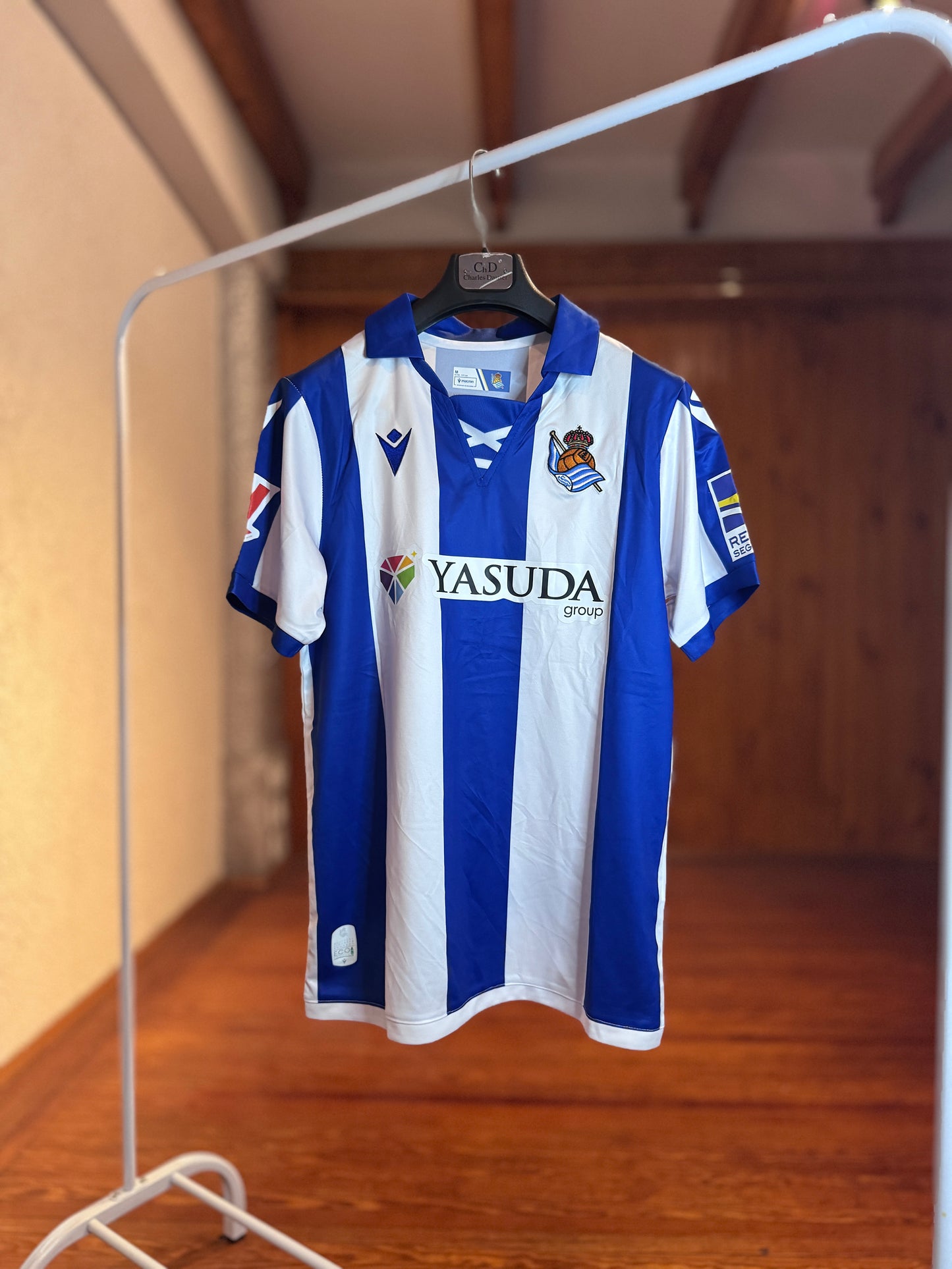 Camiseta Macron Real Sociedad Titular 2025/26 (Encargue)