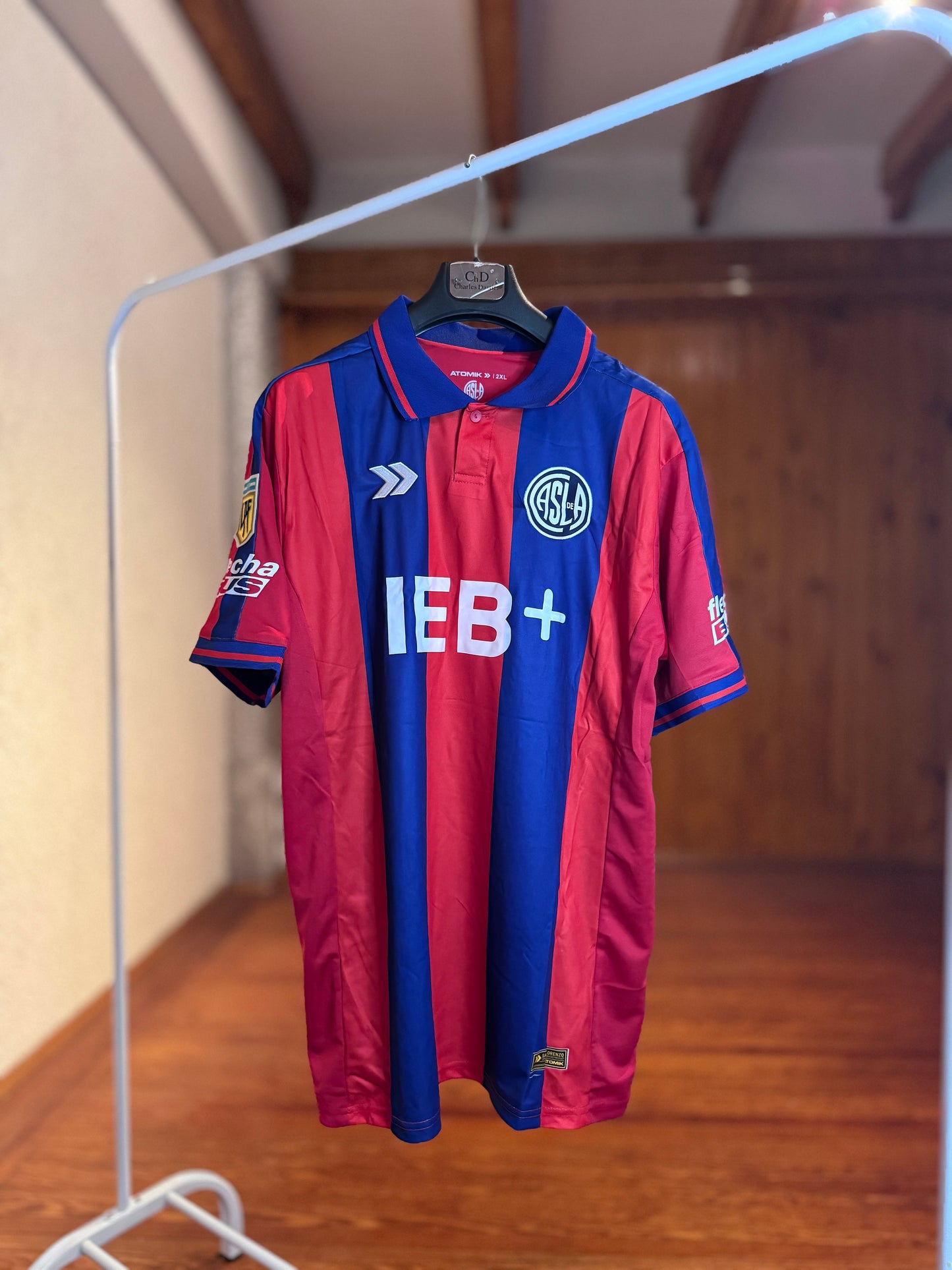 Camiseta Atomik San Lorenzo Titular 2025/26 (Encargue)