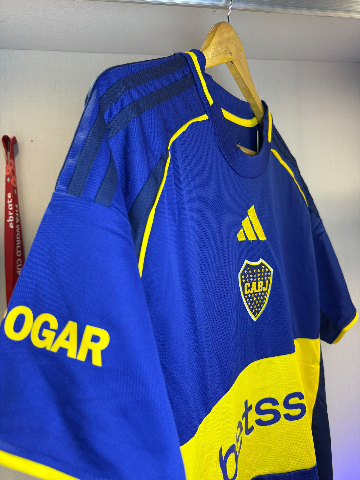 Camiseta Adidas Boca Aniversario Bicampeonato de América 2001