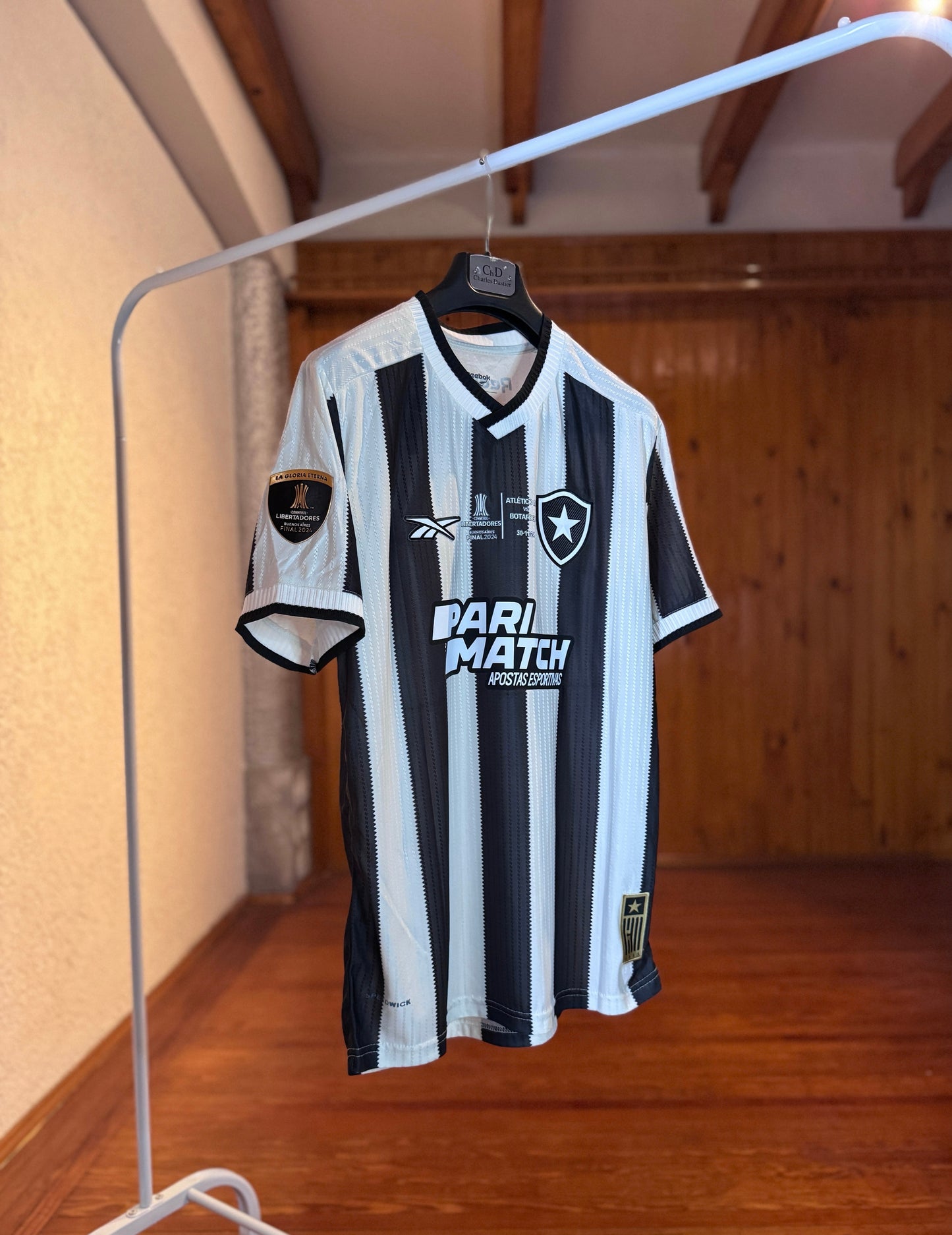 Camiseta Reebok Botafogo Titular Final Libertadores 2024