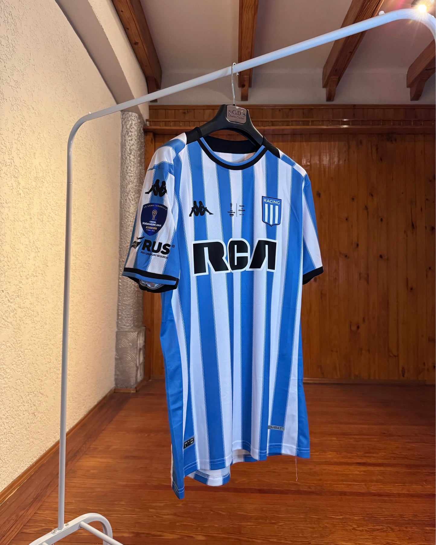 Camiseta Kappa Racing de Avellaneda Final Sudamericana 2024
