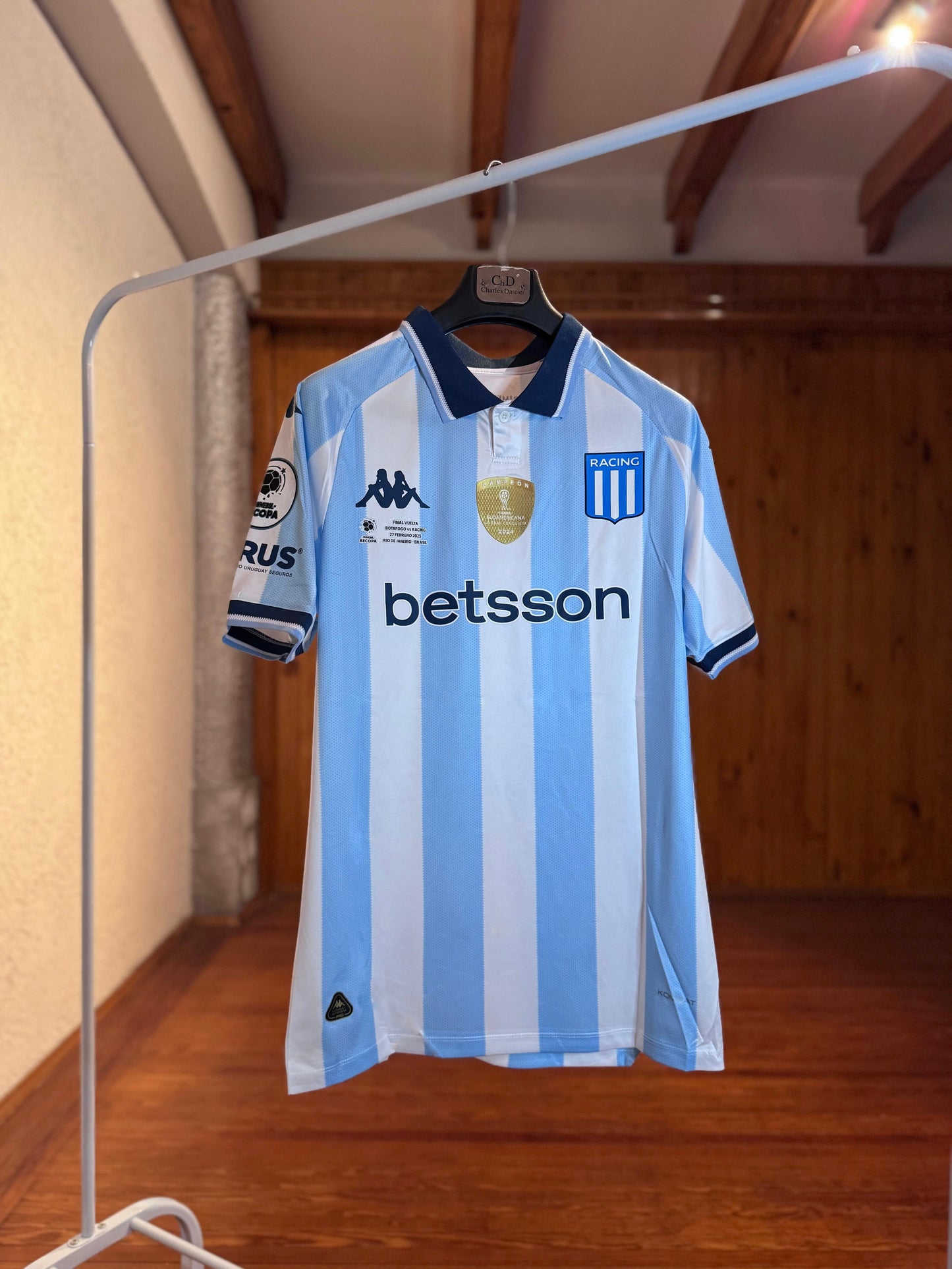 Camiseta Kappa Racing Final Recopa 2025