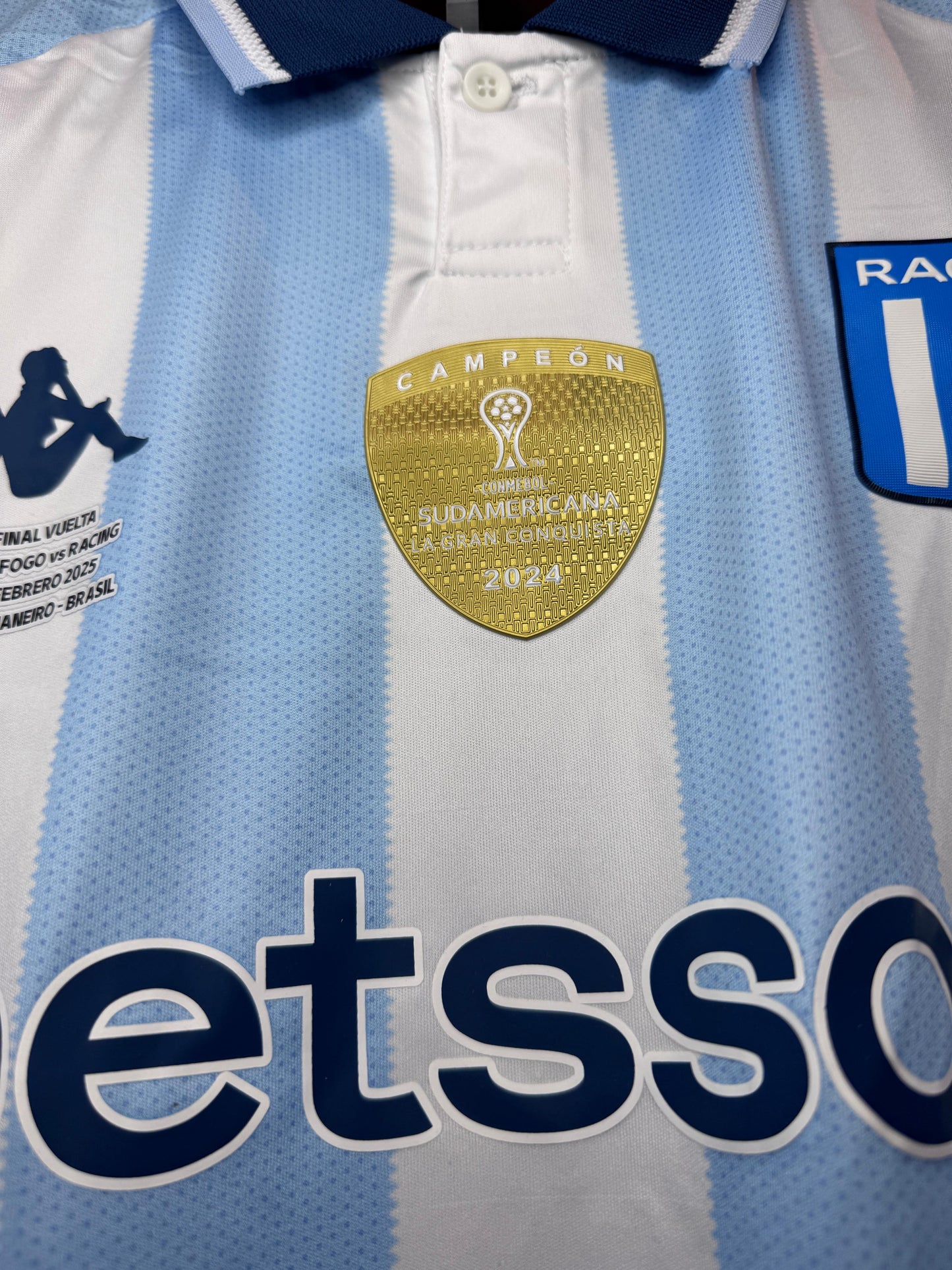 Camiseta Kappa Racing Final Recopa 2025