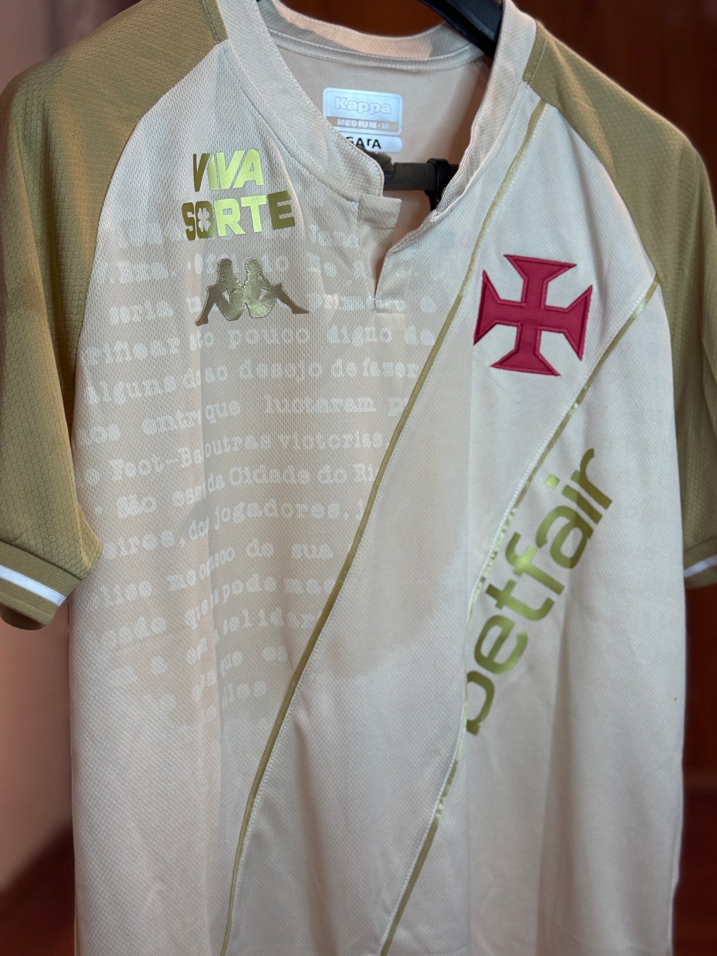 Camiseta Kappa Vasco Da Gama 2024/25 (Encargue)