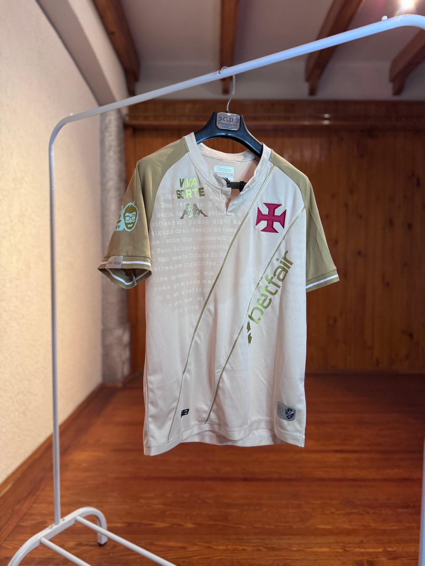 Camiseta Kappa Vasco Da Gama 2024/25 (Encargue)